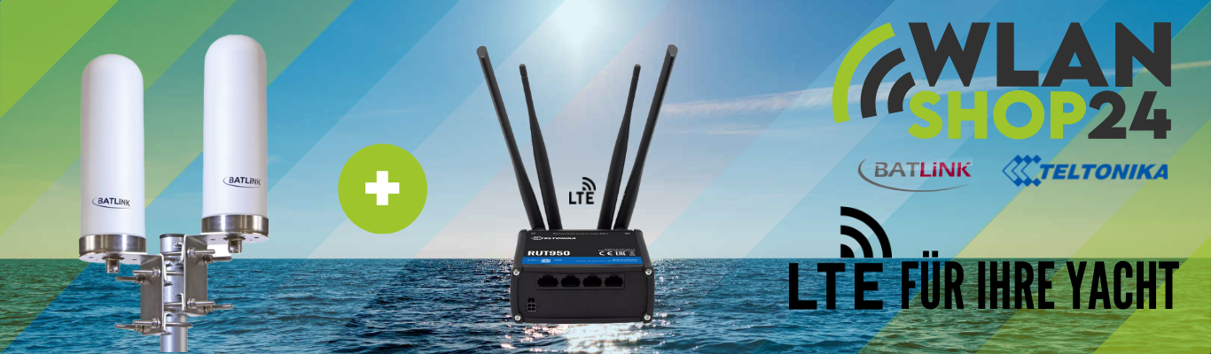 BATLINK 5G Antenne und Teltonika LTE Router