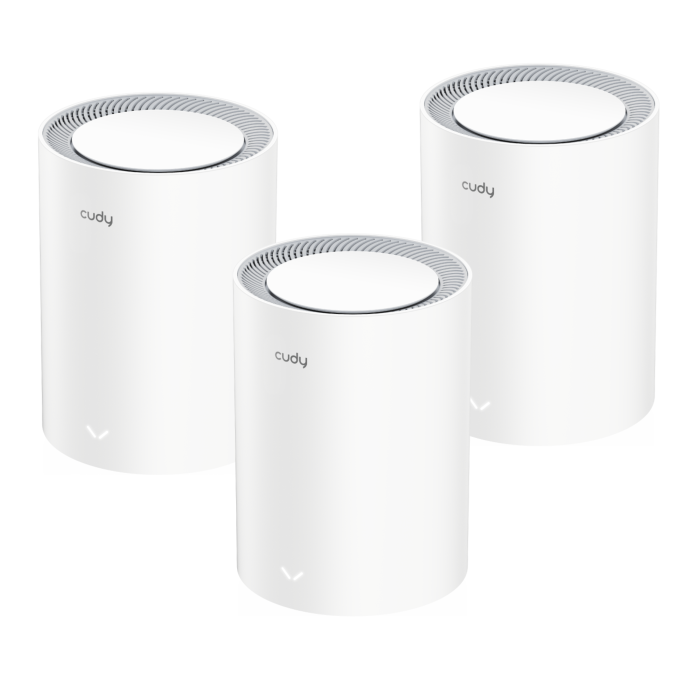 Cudy M3000 AX3000 Wi-Fi 6 Mesh System im 3er-Set für eine flächendeckende WLAN-Versorgung.