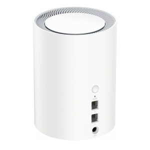 Rückseite  des Cudy M3000 Access Points mit Ethernet...