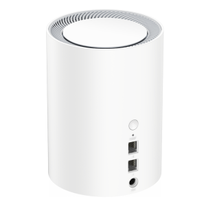 Rückseite  des Cudy M3000 Access Points mit Ethernet...