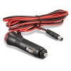 Anschlusskabel mit KFZ Geräteanschluss, 2m Kabel, 5.5 / 2.1mm Hohlstecker