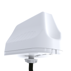 Poynting MIMO-3-17 - 5G / LTE / GPS / WLAN Antenne, 2m Kabel, Weiß, IP69K
