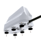 Poynting MIMO-3-17 - 5G / LTE / GPS / WLAN Antenne, 2m Kabel, Weiß, IP69K