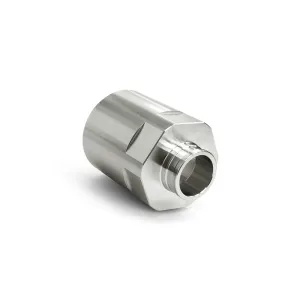Your complete Mounting System: The TSM-UC1 adapter with top cap, body, and fastening screws.
