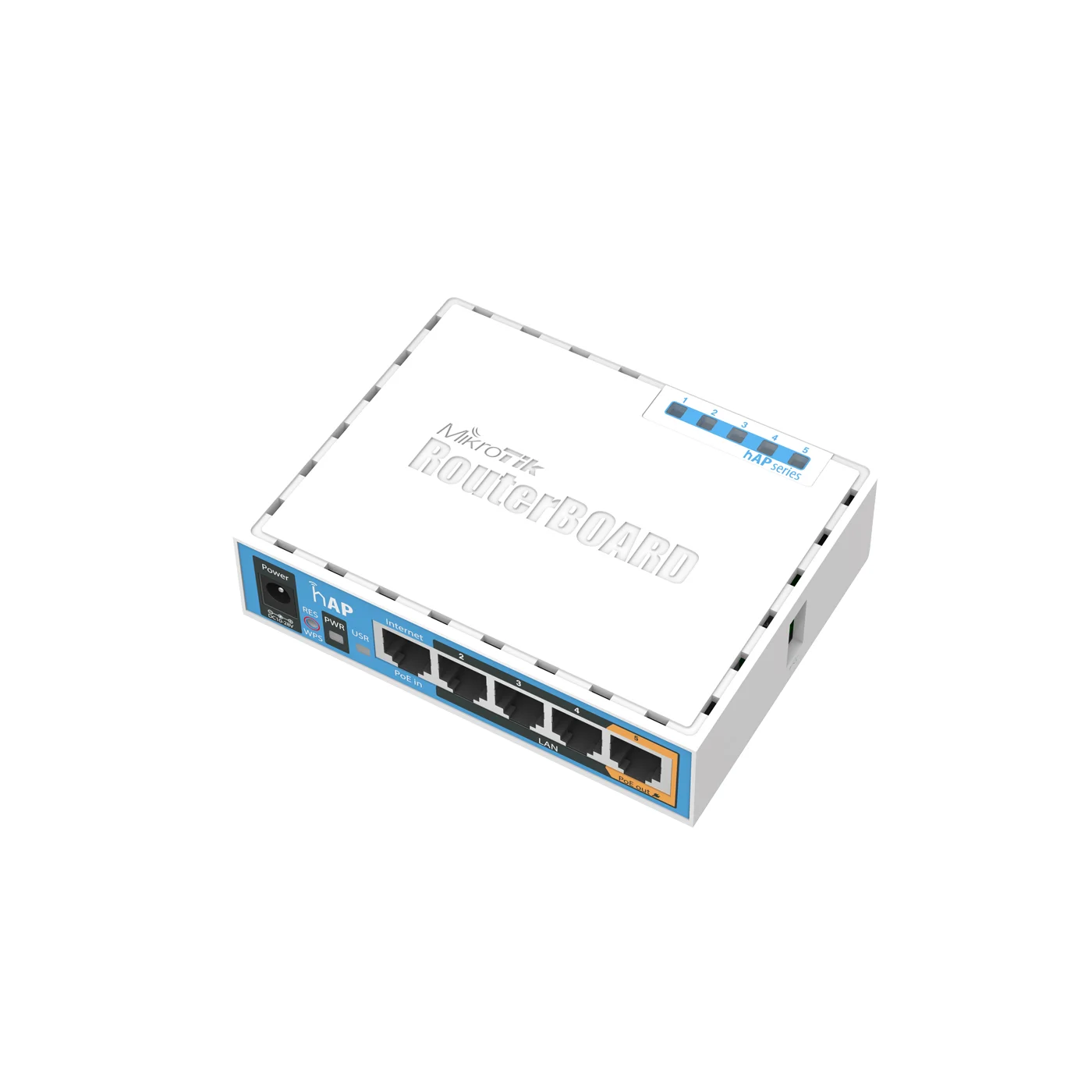 MikroTik hAP RB951Ui-2nD Router mit PoE Ausgang