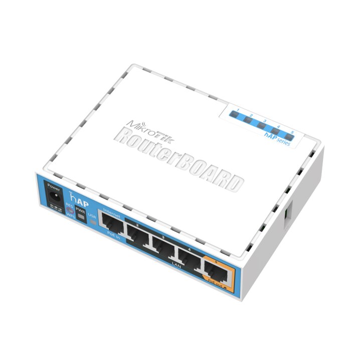 MikroTik hAP RB951Ui-2nD WiFi Router and WiFi Access Point