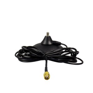 Anschluss des Magnetfußes mit SMA Stecker