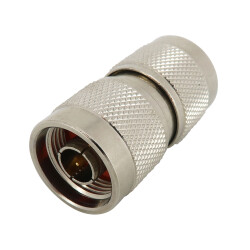 Coaxial adapter from N male to N male