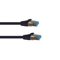CAT.6A Outdoor Patch cable with PUR jacket, 0.5m