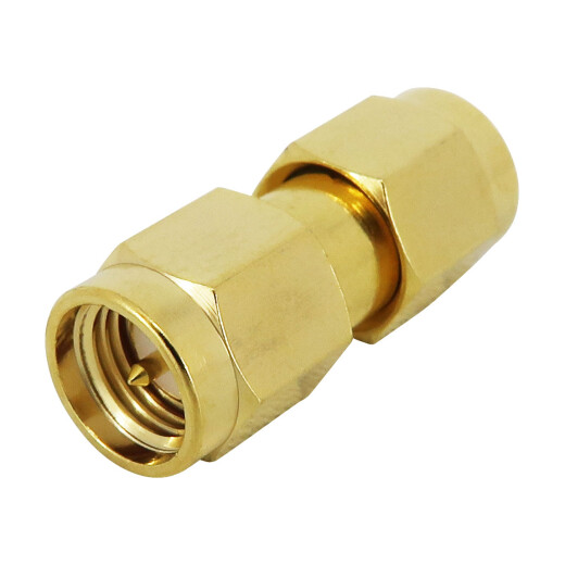 Coaxial adapter from RP-SMA plug to SMA plug