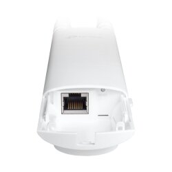 detail view of rj45 input of tp link eap 225 outdoor