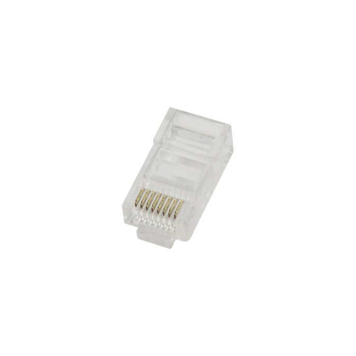 LogiLink MP0002 | 100 x RJ45 Stecker / Krimpstecker, CAT5e, ungeschirmt - Bild 1