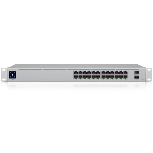 Ubiquiti UniFi Switch USW-24 mit 24 x RJ45 und 2 x SFP Ports