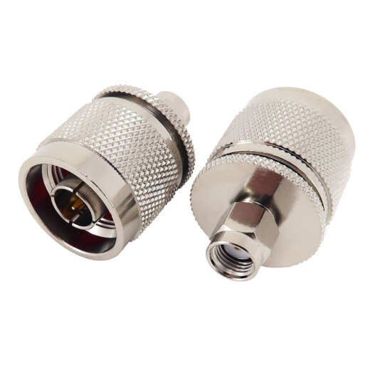 Coaxial adapter from RP-SMA male to N male