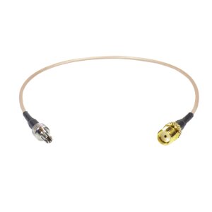 Koaxial Pigtail, RG-178, 25cm, SMA Buchse auf CRC-9 Stecker