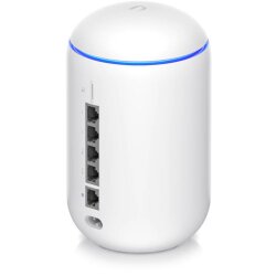 Hintere Seitenansicht des Ubiquiti Dream Router