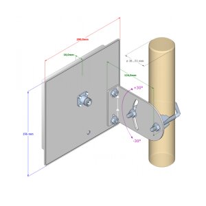 Technische Zeichnung der PANEL 14