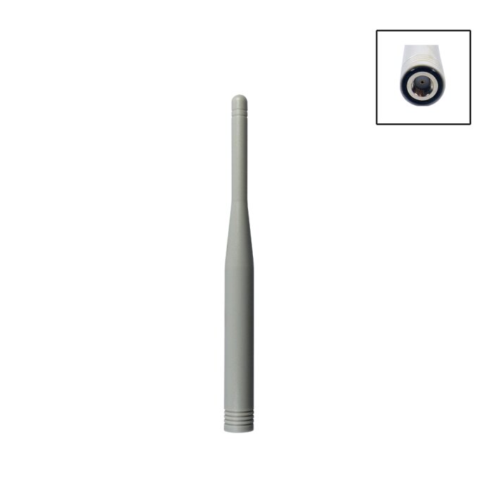 2.4 GHz WLAN omnidirectional antenna with straight RP-SMA connector and 5dBi power gain