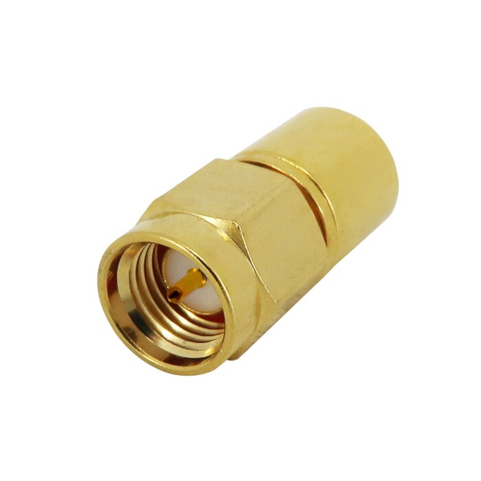 50 Ohm coaxial terminator / resistor for 0-6 GHz with SMA connector