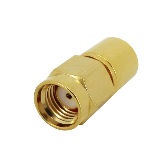 50 Ohm Koaxial Widerstand für 0-6 GHz mit RP-SMA Stecker