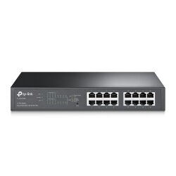 TP-Link 16 x RJ-45 Port Gigabit Easy Smart Switch with 8...