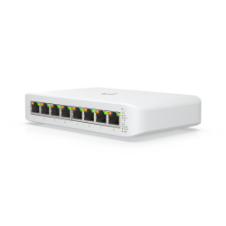 Eight Gigabit Ports - four of them with PoE