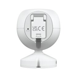 Rückseite der Ubiquiti UVC-G4-INS mit geschlossener Kappe für die Stromversorgung