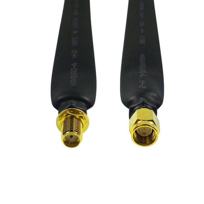 Fensterdurchführung / Fensterkabel für LTE, 40cm, SMA