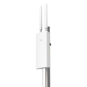 Beispielbild Cudy AX3000 Outdoor Accesspoint am Mast befestigt