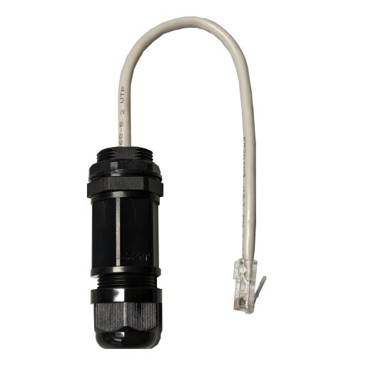 Ethernet Kabeldurchführung, CAT5e, IP67 Wetterfest, RJ45