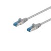 0.5m CAT.6A Netzwerkkabel / Patchkabel, FTP, 2 x RJ45, Grau