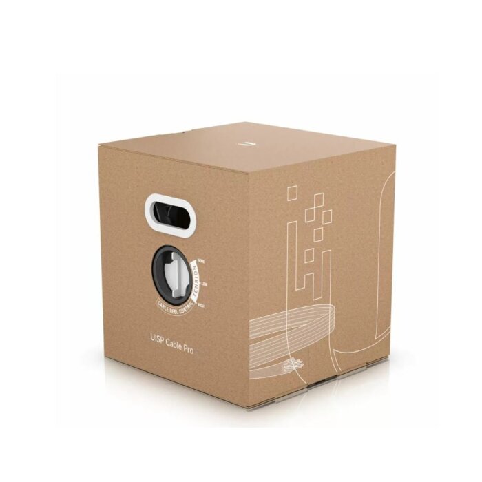 Ubiquiti UISP Cable PRO CAT5e Outdoor **Ethernet Cable** on 305m roll for robust **Network** **Cabling**.