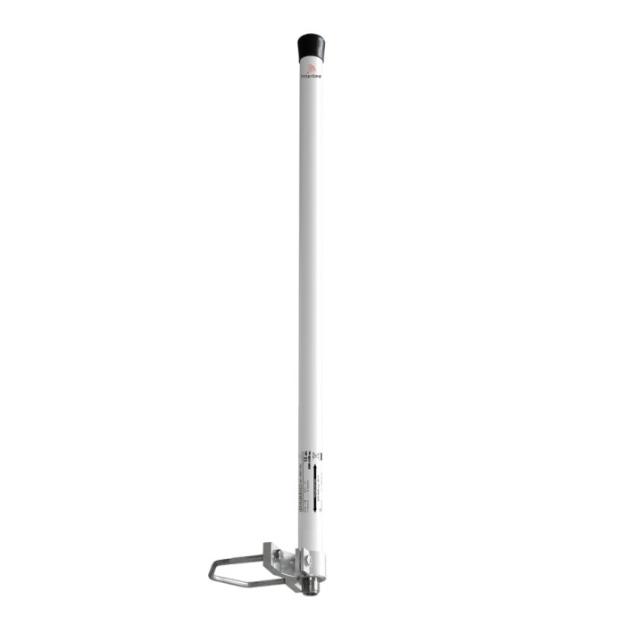 Interline HORIZON 12 WiFi Omni-Directional Antenna with 12dBi gain for the 5.4-5.8 GHz frequency band. A perfect 5 GHz Antenna.
