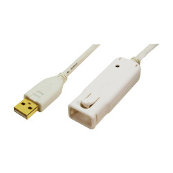 LogiLink UA0092 - 12m USB 2.0 Verl&auml;ngerung /...