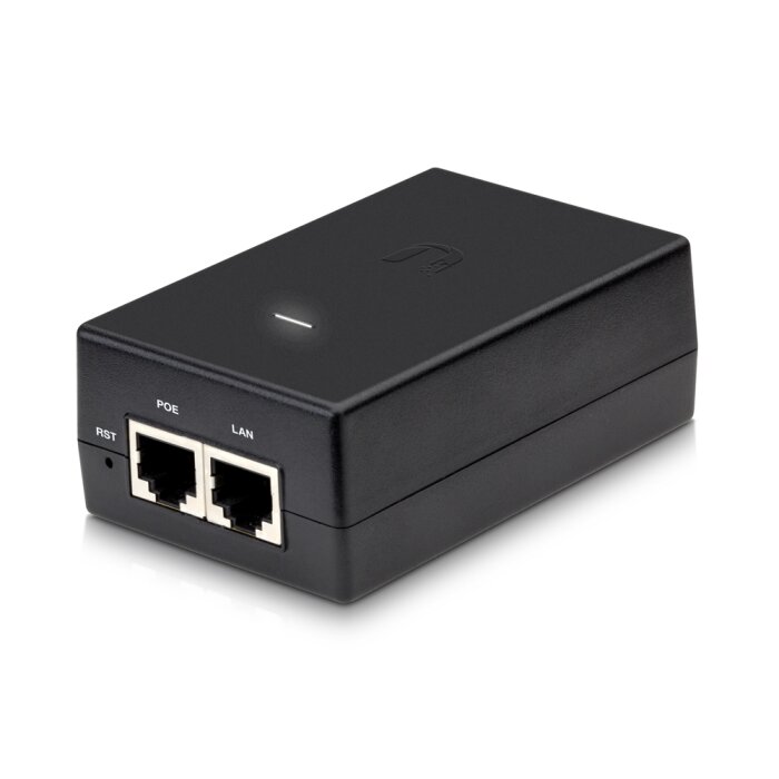 Ubiquiti POE-24-24W PoE Injector 24V 1A 24W with ESD Protection and Remote Reset Function