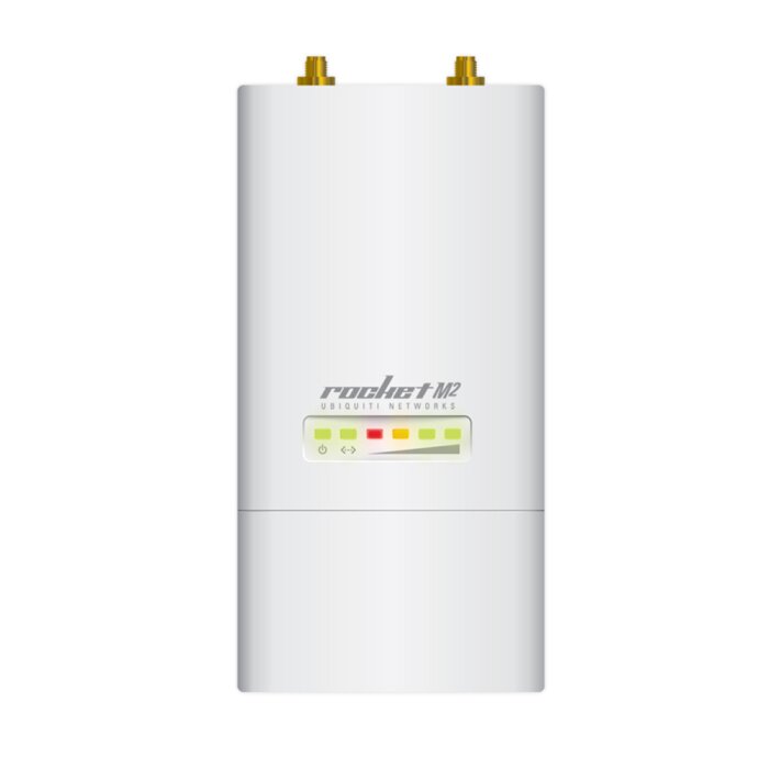 Ubiquiti Rocket M2 2.4 GHz airMAX Base Station and weatherproof WiFi Access Point