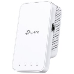 seitliche Ansicht des TP Link Mesh WLAN Repeaters RE335