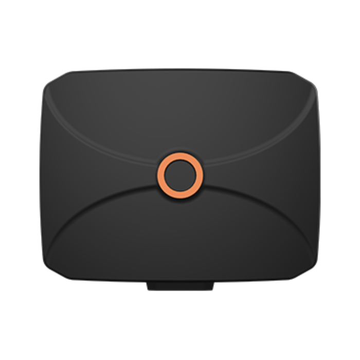 Poynting PANL-401 5G LTE antenna mounted on vehicle window