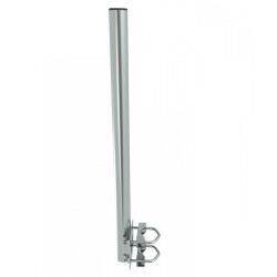 Antenna bracket, straight, galvanized, balcony / railing, 60cm