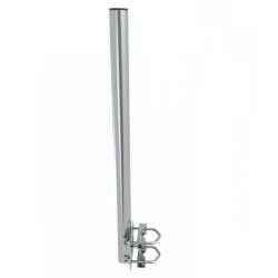 Antenna bracket, straight, galvanized, balcony / railing,...