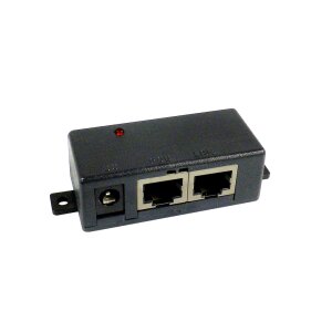 Passive PoE Injector with LED and DC socket for Fast...