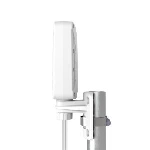 Seitliche Ansicht mit Fenstermontagesystem