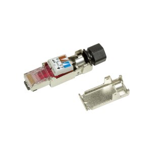 Tool-free assembly of the RJ45 connector