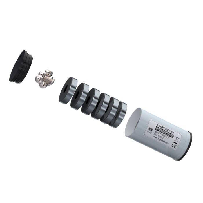 Poynting MBK-3 Magnet Kit for MIMO-4 antennas mounted on steel surface