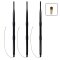 3-Pack FritzBox Umbauset mit 2.4 GHz WLAN Rundstrahlantenne, Gehäuse-Clip, 9dBi
