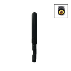 Flat WiFi 6E omnidirectional antenna with RP-SMA connector and 4dBi gain