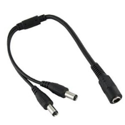 Automotive DC connection cable with 1.5m cable and 5.5 /...