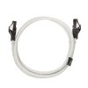Das CAT8.1 Patchkabel aufgerollt