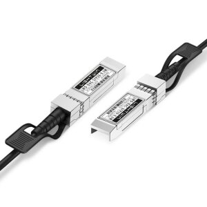 Detailed view of the SFP28 modules