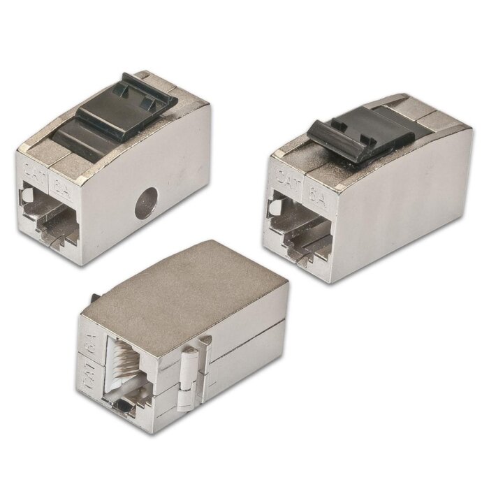 Wirewin CAT.6a Keystone Coupler STP Shielded for robust  connections and 